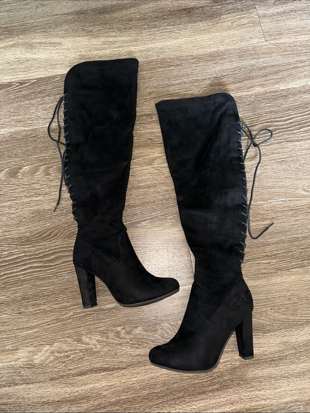 Black Over the Knee Boots